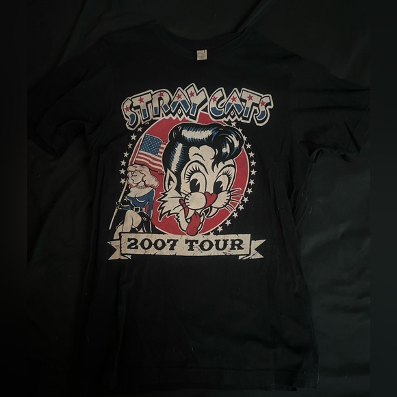 Stray Cats 2007 US tour tshirt - Picture 1 of 3
